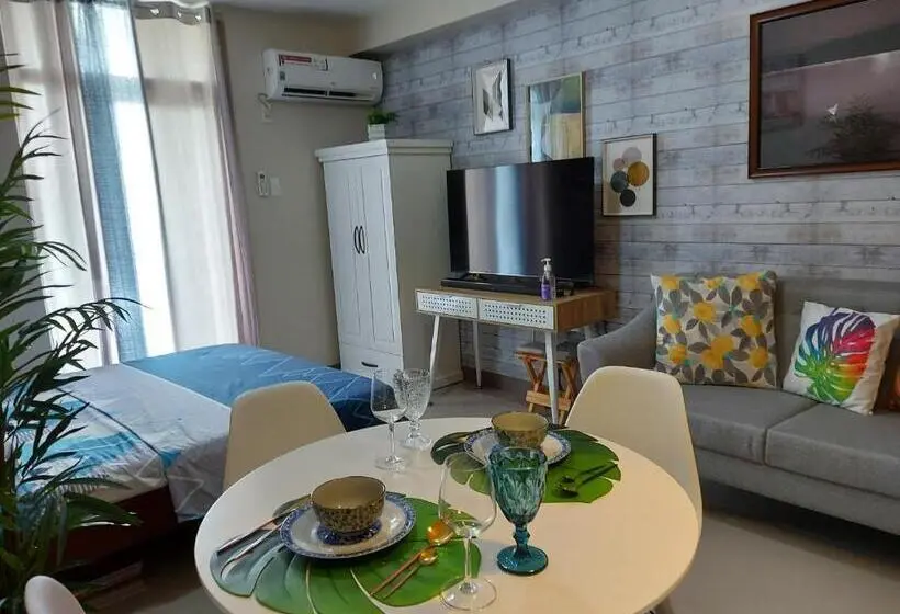 バルコニー付きスタンダードステューディオ, Hachiko Pretty Homes Condominium At Saekyung956 Condominium, Looc, Lapu Lapu City, Cebu, Philippines