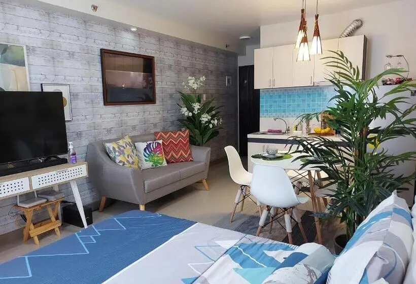 バルコニー付きスタンダードステューディオ, Hachiko Pretty Homes Condominium At Saekyung956 Condominium, Looc, Lapu Lapu City, Cebu, Philippines