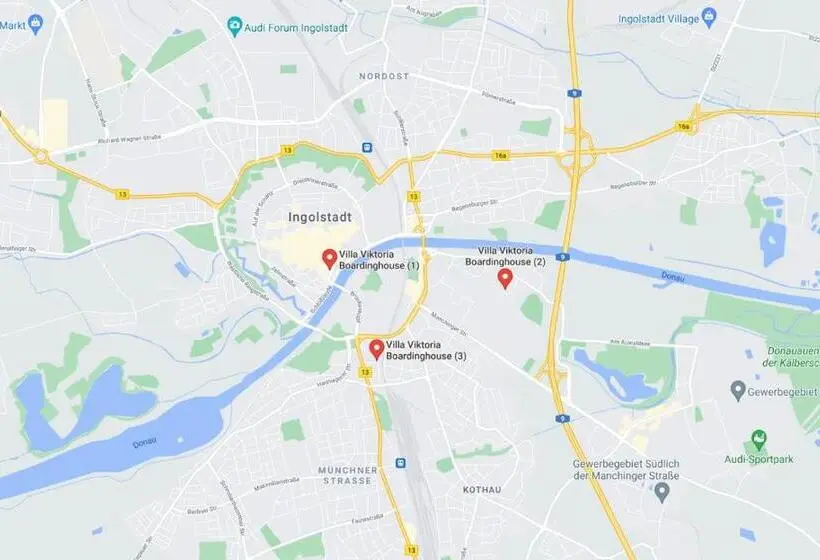 １ベッドルームドゥプレックスアパートメント, Villa Viktoria 1   Apartments   City Center