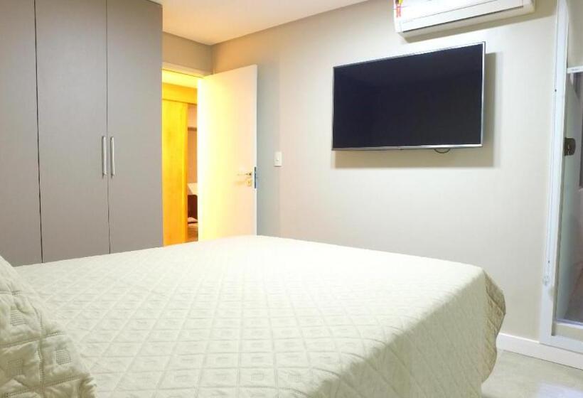 침실 1개 풀장 전망 아파트, Barra Bali Apartamento 06 Paraíso à Beira Mar