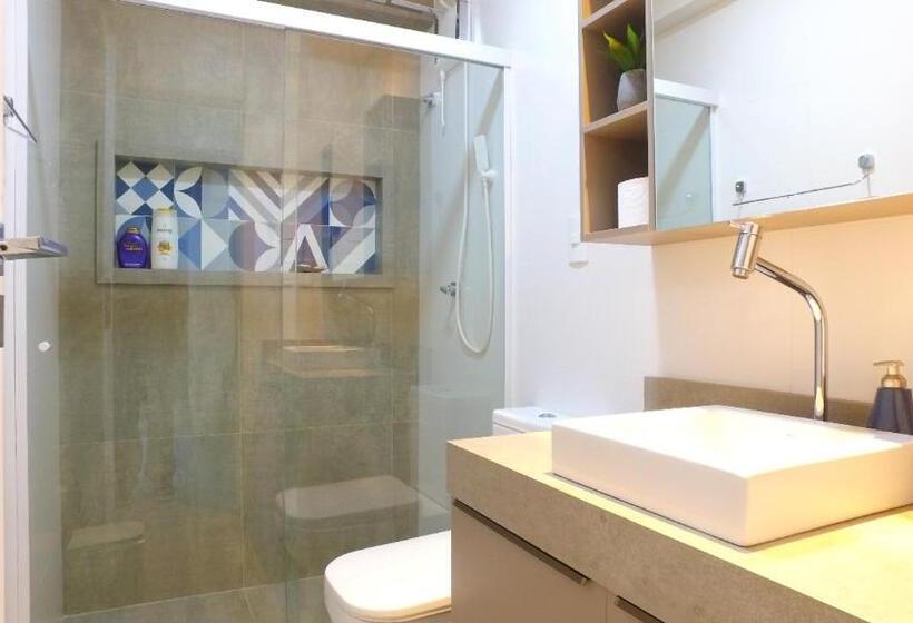 침실 1개 풀장 전망 아파트, Barra Bali Apartamento 06 Paraíso à Beira Mar