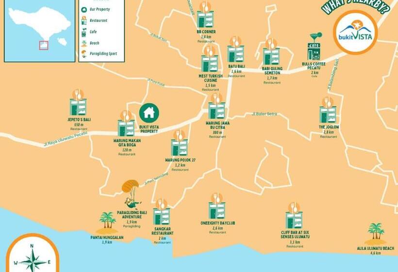 חדר סטנדרט נוף לגינה, Wooden Puri Guesthouse By Bukit Vista