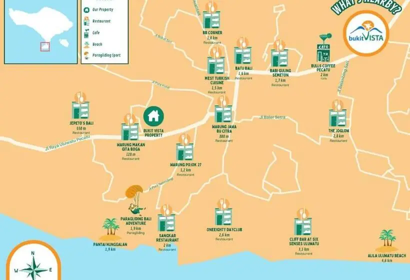 اتاق استاندارد با چشمانداز باغ, Breeze Hidden Village By Bukit Vista