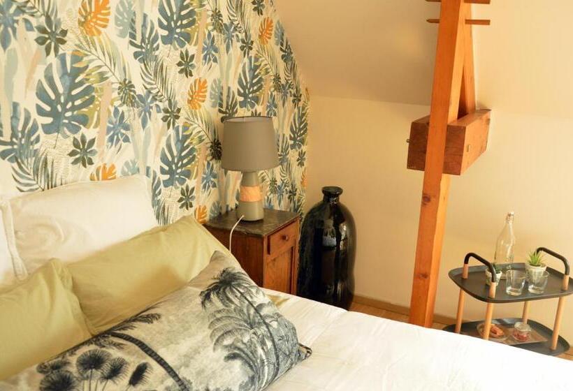 חדר פרמיום לארבעה, L Aurore De La Baie, Vue Sur Le Mont Saint Michel