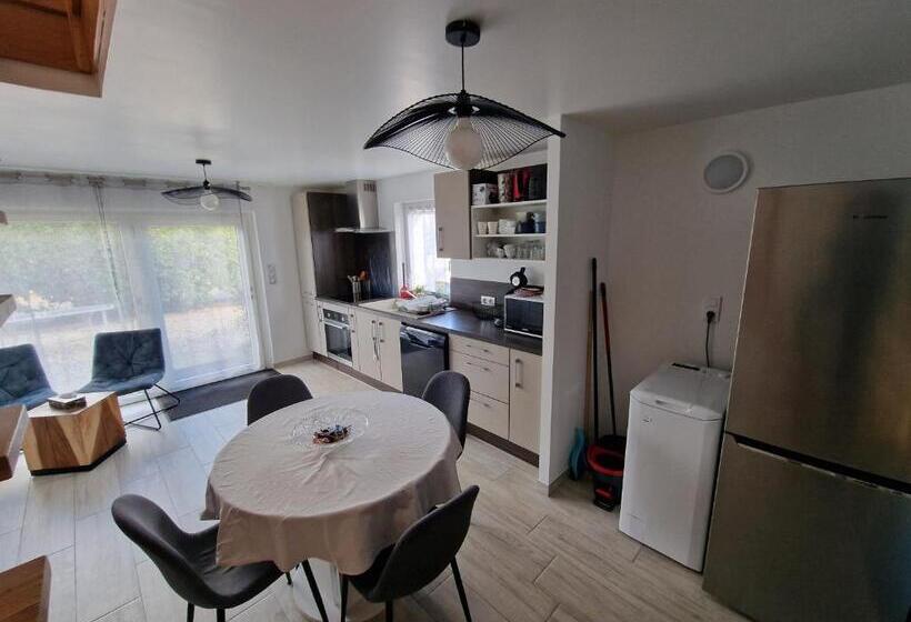 בית, 2 חדרי שינה, L Aurore De La Baie, Vue Sur Le Mont Saint Michel