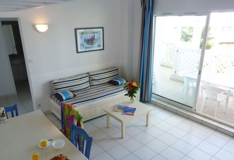 إستديو قياسى مطل على حمام السباحة, Residence Odalys Les Terrasses De Fort Boyard