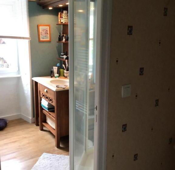 اتاق استاندارد با چشم‌انداز باغ, La Ferme De Kérivoas