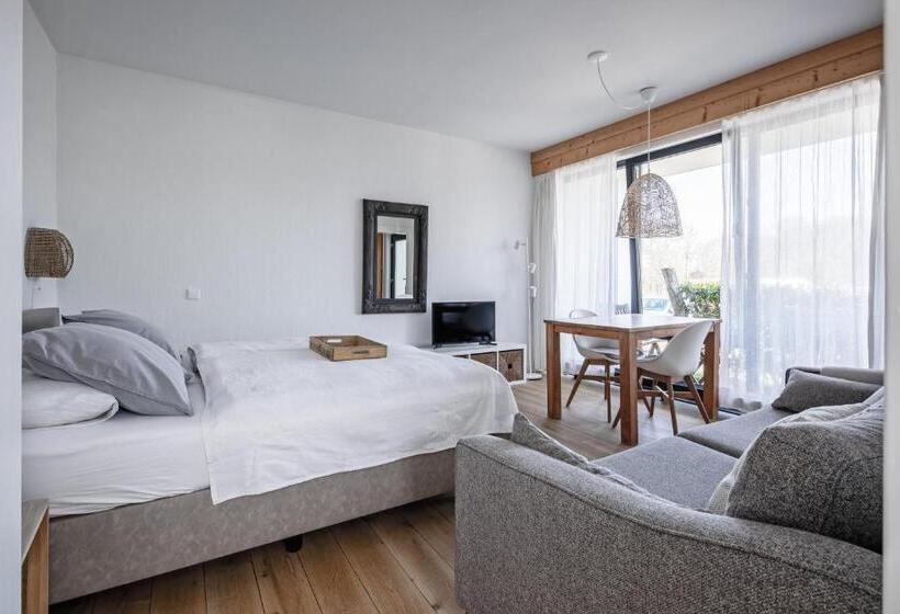 带1个卧室的带阳台的公寓, Appartementen Sonnenhof