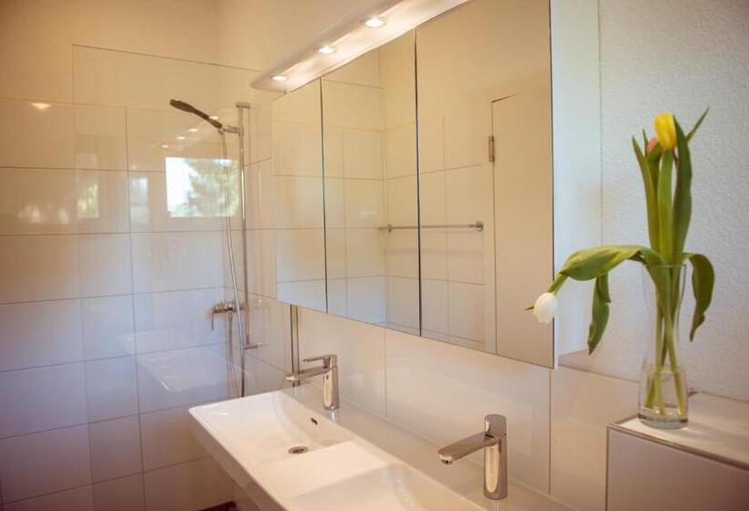 اتاق استاندارد با سرویس بهداشتی مشترک, Campingplatz Mittagsspitze