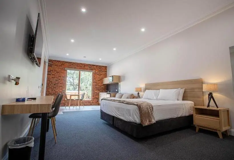 Pokój Typu Standard Łóżko King Przystosowany dla Osób Niepełnosprawnych, Red Waratah Accommodation