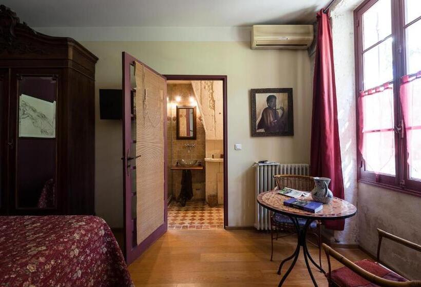 标准房带园景, Hôtel Mas Vidau Porte Des Alpilles