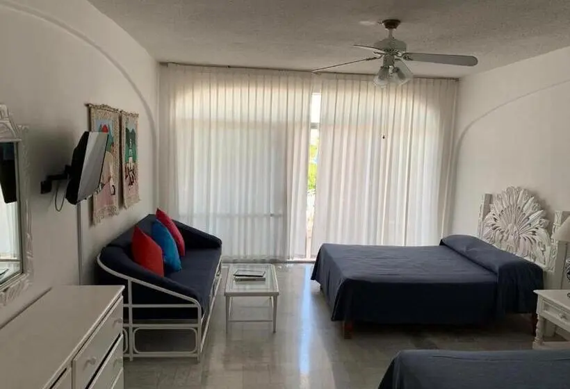 اتاق لوکس با چشمانداز دریا, Rento Departamento Frente A La Playa