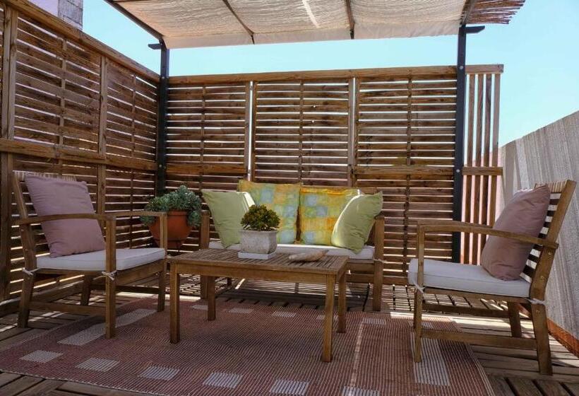 Апартаменты 1 Спальня с Террасой, Matriz Guest House