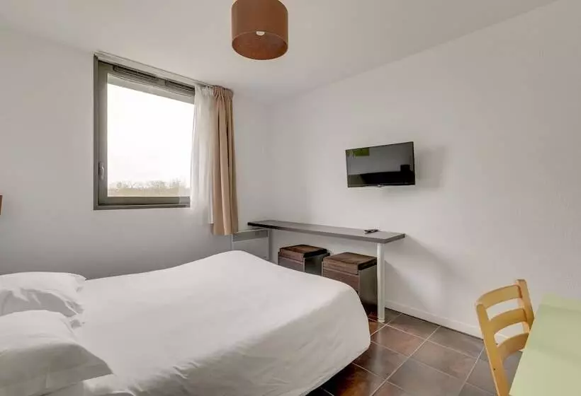 ダブルベッドのスタンダードスタジオ, All Suites Bordeaux Lac  Parc Des Expositions