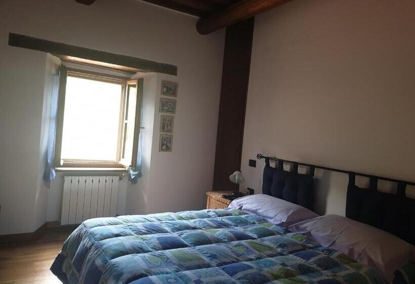 חדר לארבעה סטנדרטי עם נוף לגינה, B&b Il Bagarello