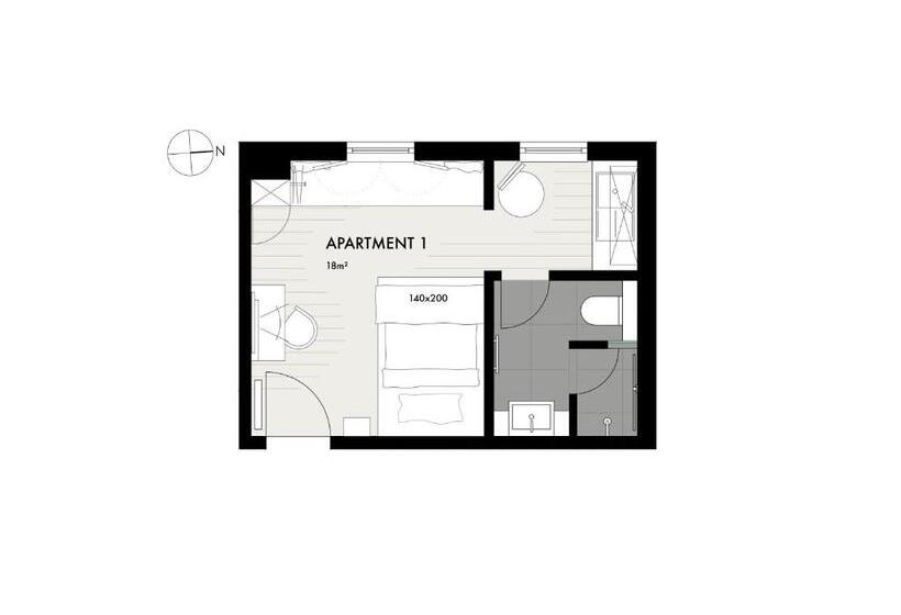 חדר דלוקס יחיד, Konrads Limburg   Hotel & Gästehaus