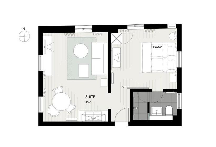 Номер Deluxe, Konrads Limburg   Hotel & Gästehaus