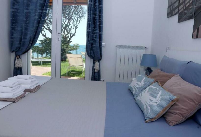 اتاق لوکس با چشم‌انداز دریا, Sunset House