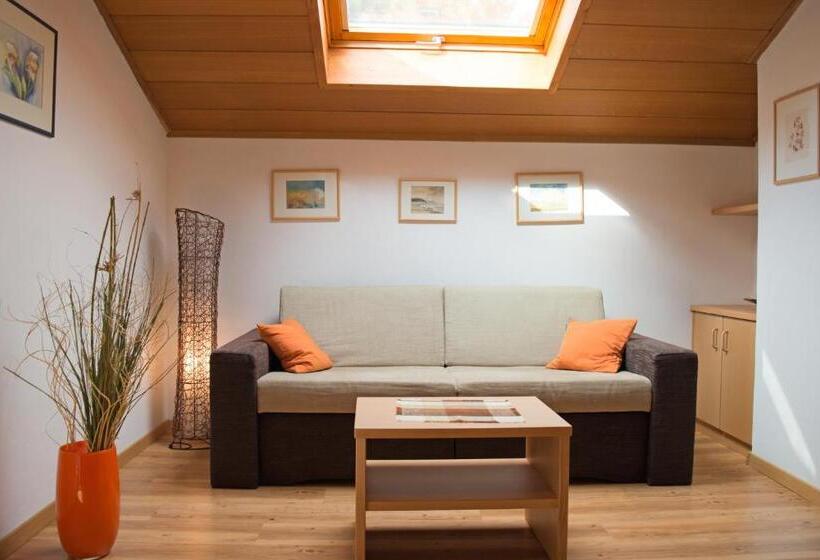 דירה בת חדר שינה 1 עם מרפסת, Pension Georgenhof