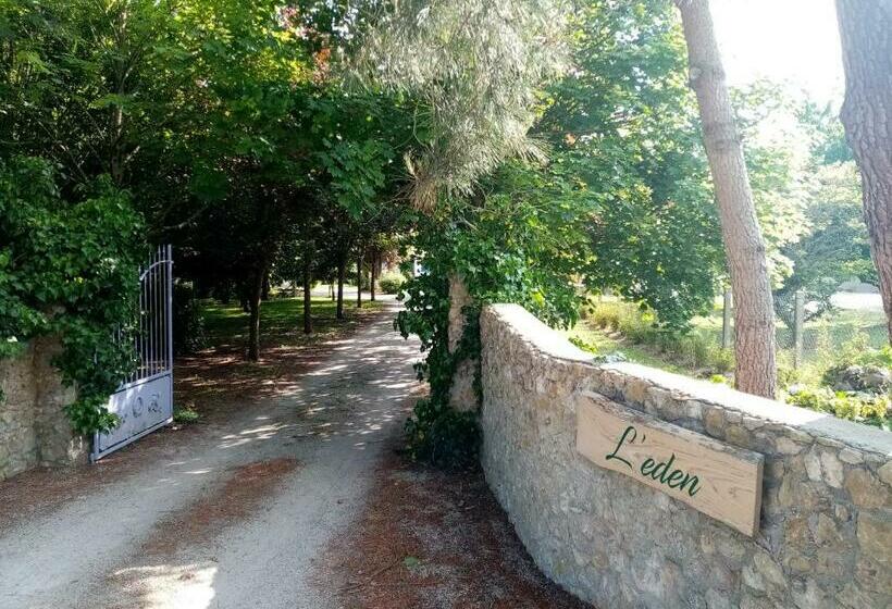 标准间带游泳池, L Eden Naturiste Spas