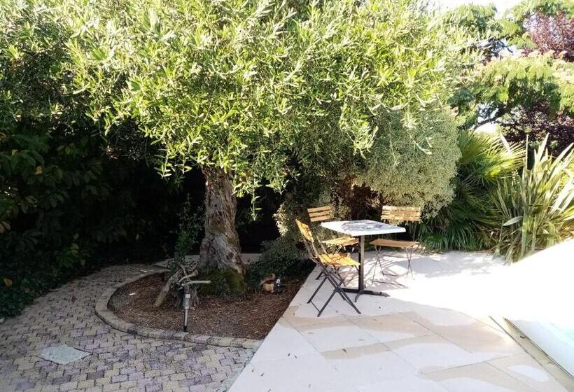 标准间带游泳池, L Eden Naturiste Spas