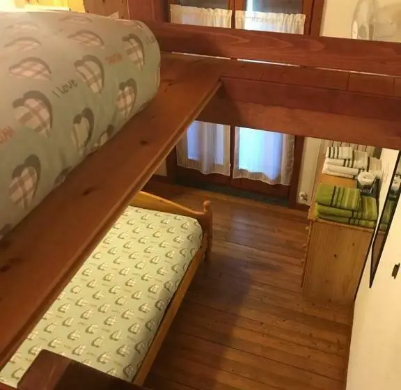 バルコニー付スタンダード4ベッドルーム, Agriturismo Luloc