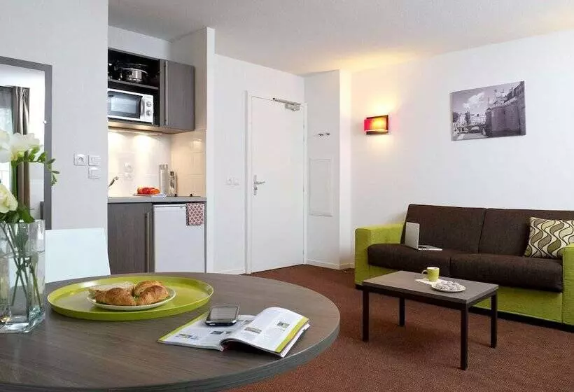 آپارتمان 1 خوابه, Aparthotel Adagio Access Nantes Viarme