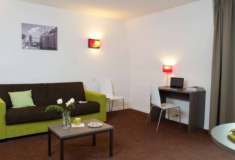 Апартаменты 1 Спальня, Aparthotel Adagio Access Nantes Viarme