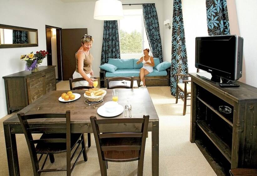 Апартаменты 1 Спальня, Résidence Prestige Odalys Le Château De Kéravéon