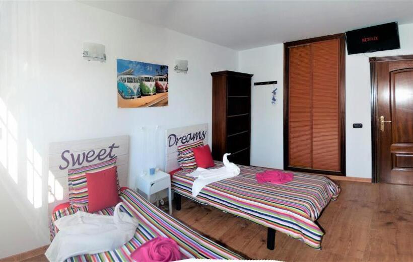 اتاق استاندارد با چشمانداز استخر, Bed & Breakfast Tenerife