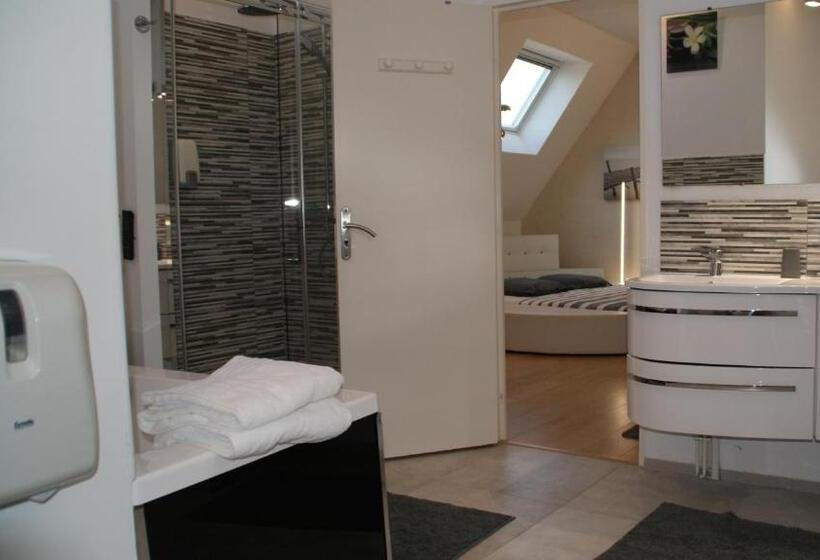 침실 1개 복층 룸, Chateau De Vaugrignon Beer Spa