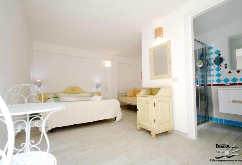 غرفة قياسية ثلاثية, Villa Dessena Guest House