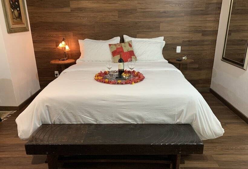 标准间带双人床, Pousada Belvedere Da Serra