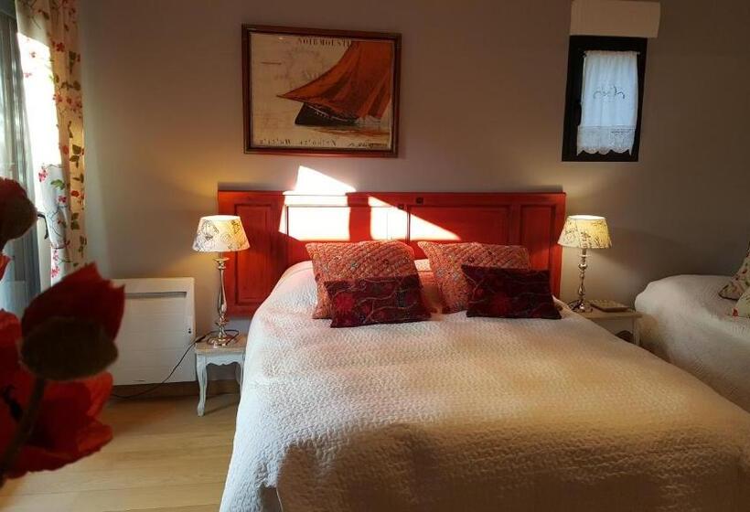 חדר סטנדרט לשלושה עם נוף לגינה, Villa Chamarel