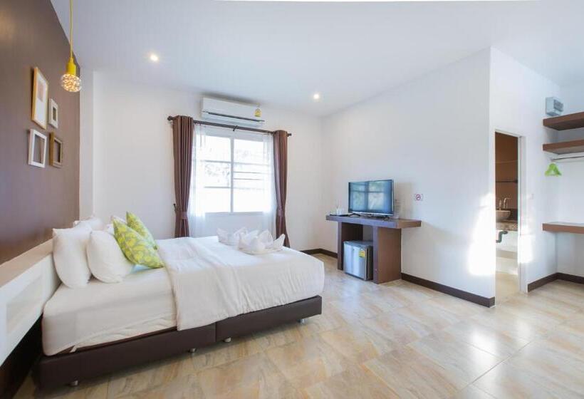 Standard Bungalow Trädgårdsutsikt, The Forest For Rest Resort Khao Yai