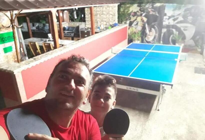 标准间带露台, Hostel Pascalis Alesd