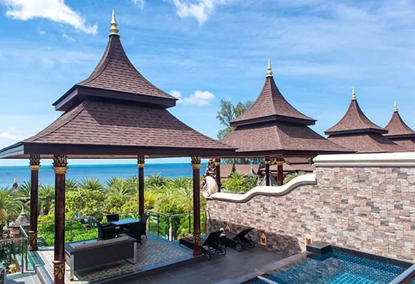 Villa 1 Makuuhuone Merinäkymä, Ammatara Pura Pool Villa