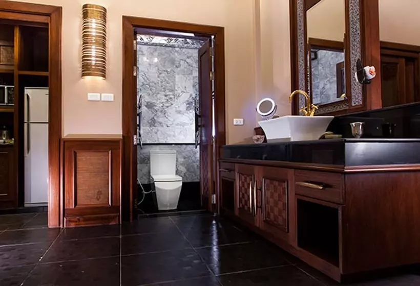 Villa 1 Makuuhuone Puutarhanäkymä, Ammatara Pura Pool Villa