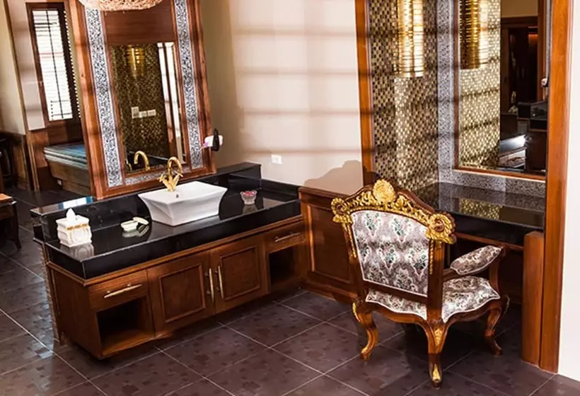 Villa 1 Makuuhuone Puutarhanäkymä, Ammatara Pura Pool Villa