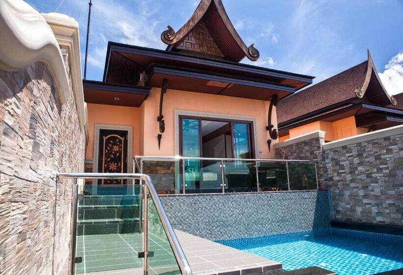 וילת חדר שינה 1 עם נוף לים, Ammatara Pura Pool Villa