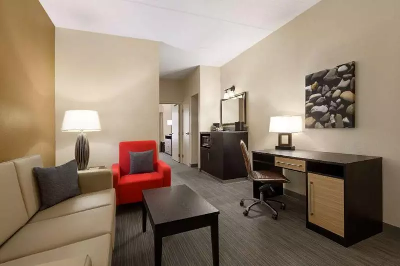 キングサイズベッドのスタンダードルーム, Hampton Inn Dandridge