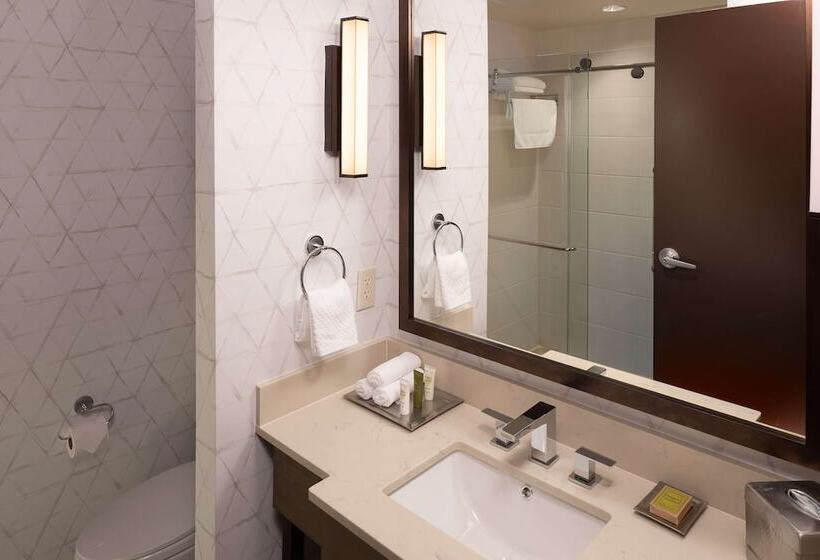 스탠다드 룸 더블 침대, Hilton Asheville Biltmore Park