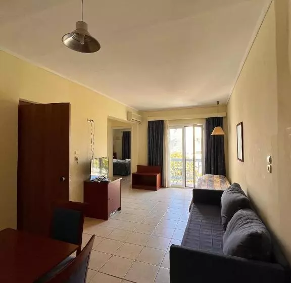 １ベッドルームアパートメント, Theodorou Beach Hotel Apartments