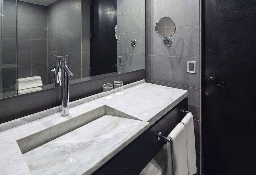 带2个双人床的标准工作室, Wyndham Santiago Pettra