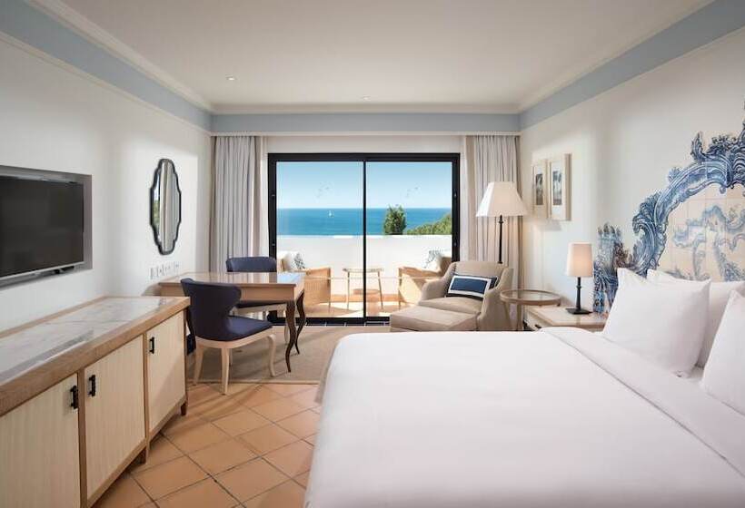 Deluxe Kamer met Uitzicht op Zee en Balkon, Pine Cliffs Hotel, A Luxury Collection Resort