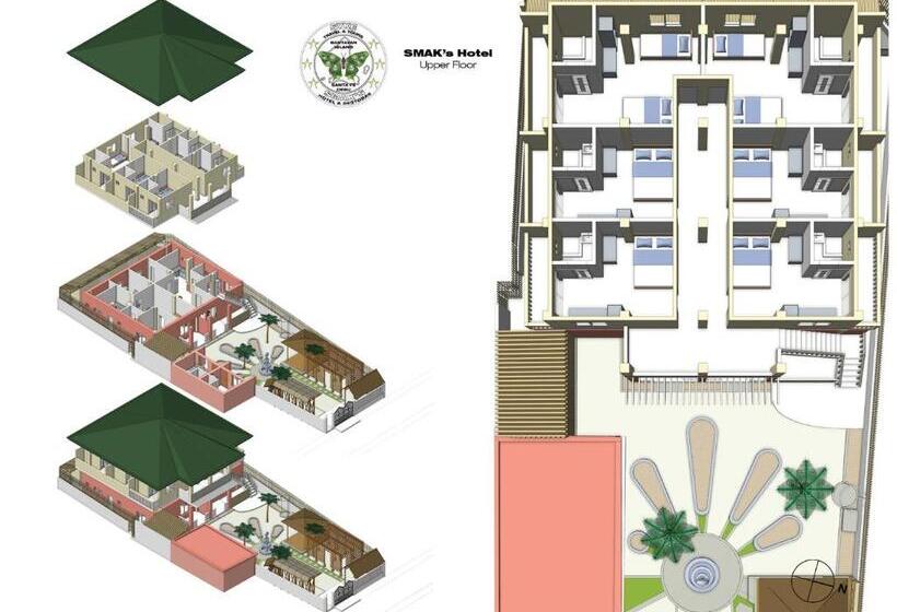 اتاق استاندارد با چشمانداز باغ, Smak S