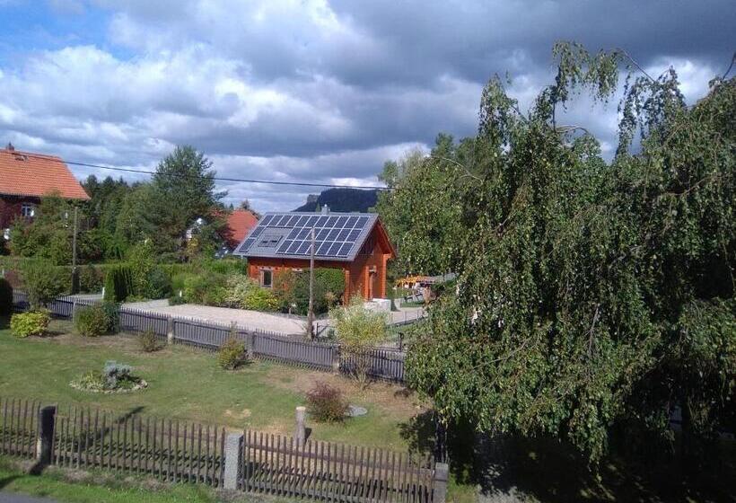 Standard room with outdoor bath, Pension Edelweiß