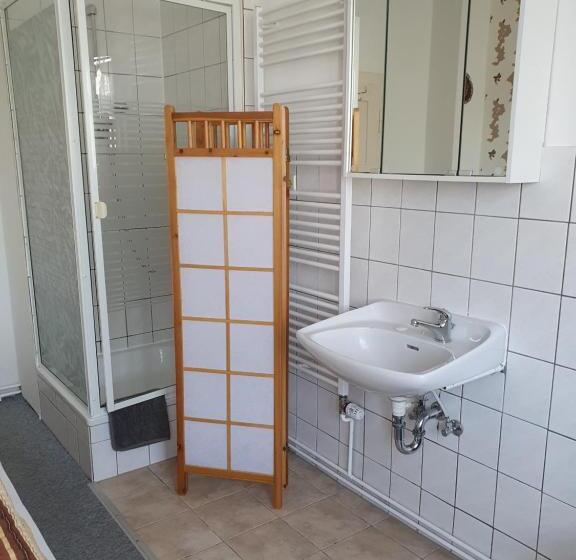 Standard room with outdoor bath, Pension Edelweiß