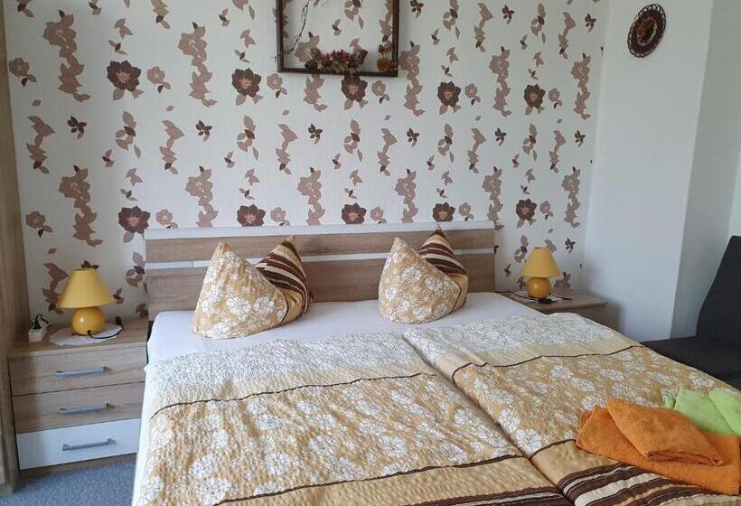 Standard room with outdoor bath, Pension Edelweiß