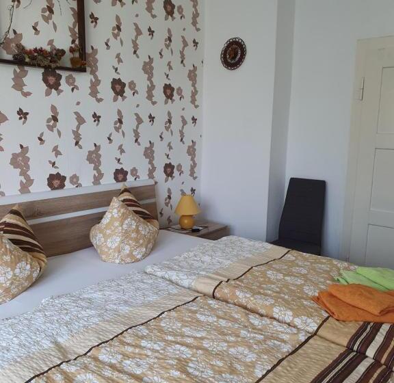 Standard room with outdoor bath, Pension Edelweiß